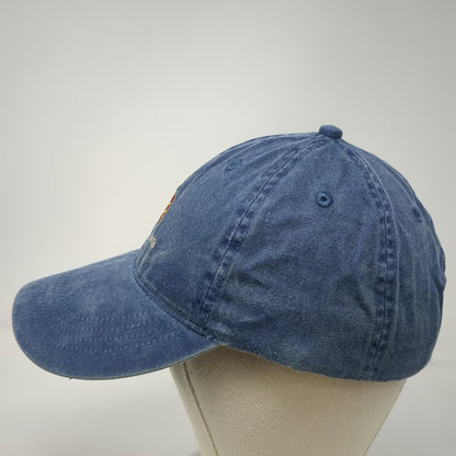 OTTO Baseball Cap Blue One Size Puerto Vallarta Mexico Sun Slideback Strap Hat