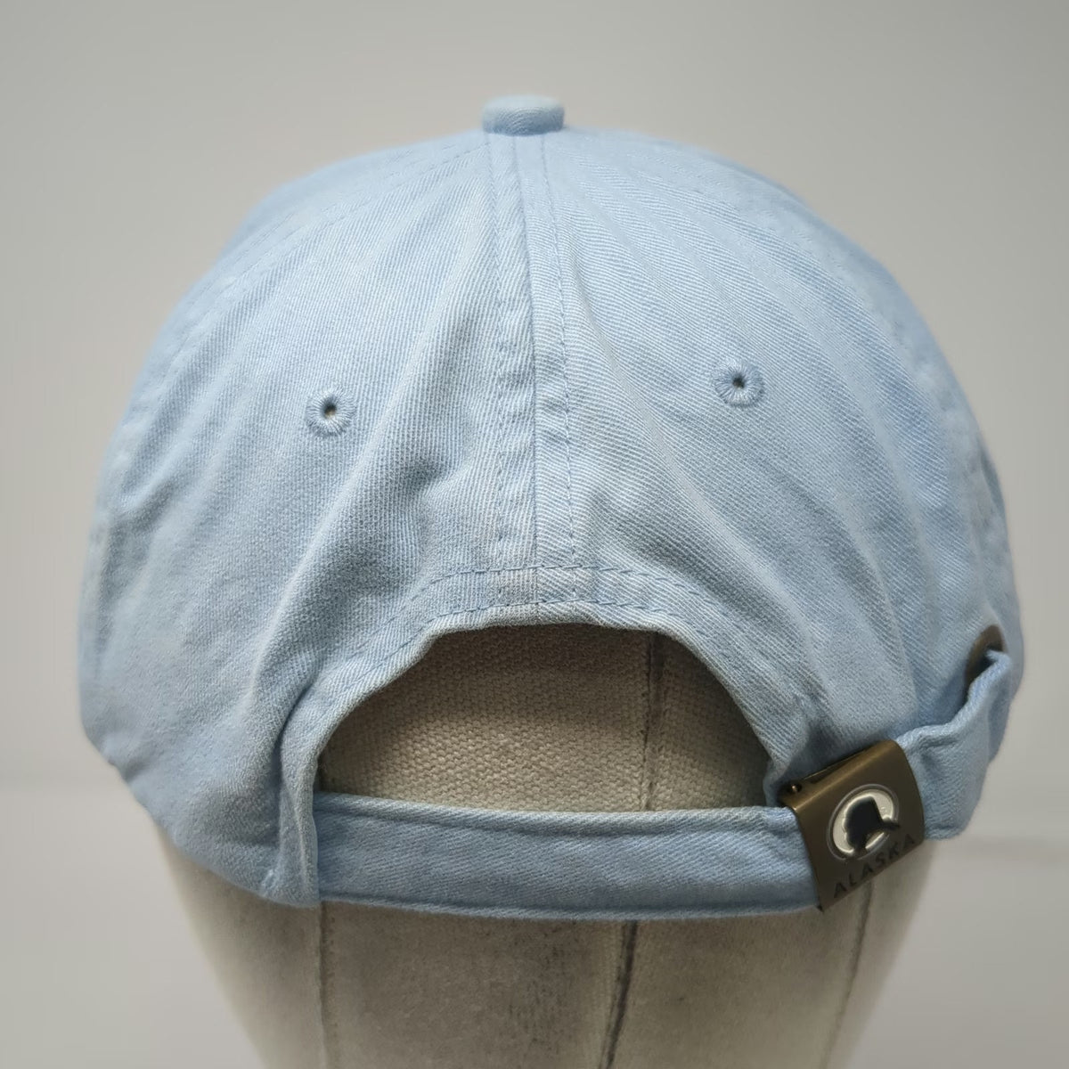 Tongass Trading Co Baseball Cap Blue One Size Alaska Floral Embroidery Hat