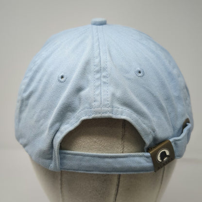 Tongass Trading Co Baseball Cap Blue One Size Alaska Floral Embroidery Hat