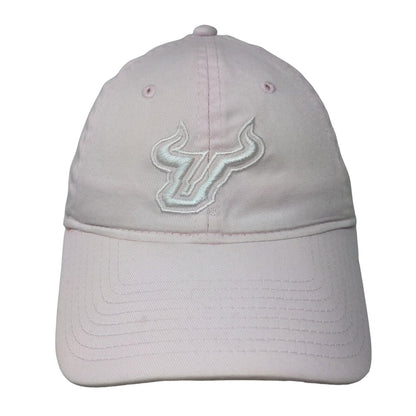 University South Florida Bulls Women's Slideback Hat Pink Embroidered Logo NCAA