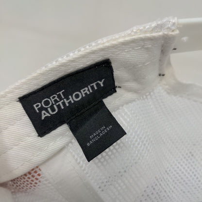 Port Authority Men's Snapback Mesh Back Hat Blue Embroidered Freshly Dairy
