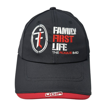 Family First Life Slideback Hat Black One Size The Rogue IMO Ogio