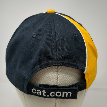 Caterpillar Baseball Cap Black Yellow White One Size Operator Logo Strapback Hat