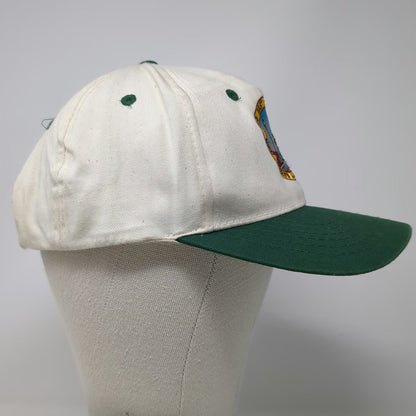 Cobra Caps Snapback White Green One Size New Orleans Gulf Coast RWY Train Hat