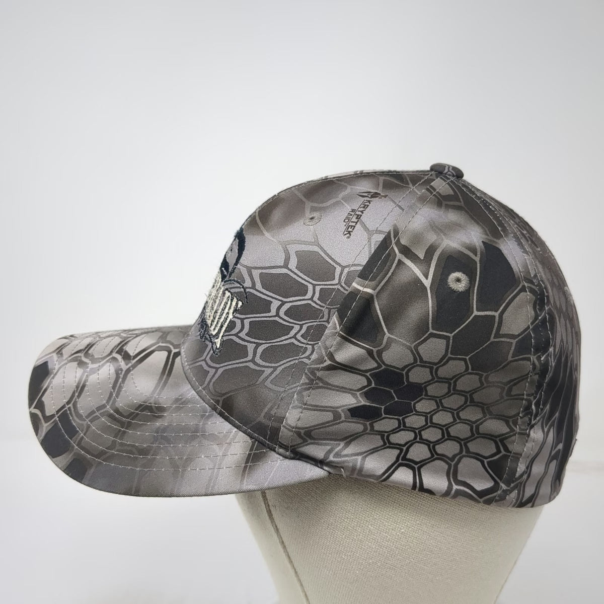 Flexfit Baseball Cap Gray Kryptek Camo Lobster Lady Seafood FL One Size Hat Raid