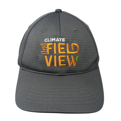 Climate FieldView Strapback Hat Gray One Size Adjustable K-Products