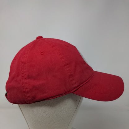 Chubb Classic Slideback Hat Red One Size Adjustable Embroidered 6 Panel