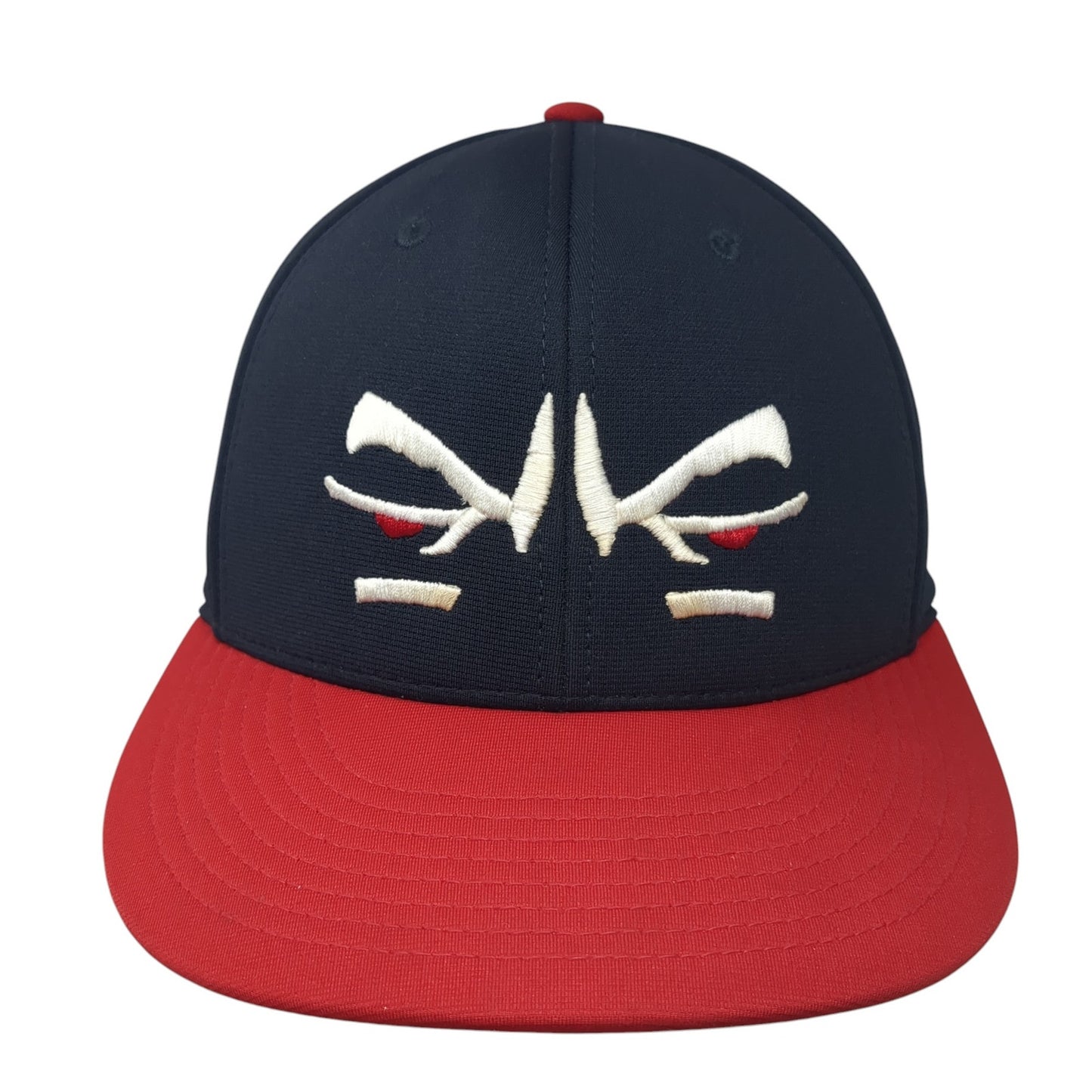 Richardson Fitted Hat Multi Medium Embroidered Logo Colorblock Flexfit