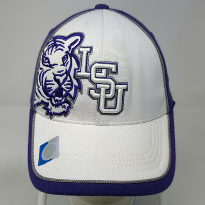 LSU Tigers NCAA Top of the World Cap Purple One Size Stretch Fit Two Tone Hat
