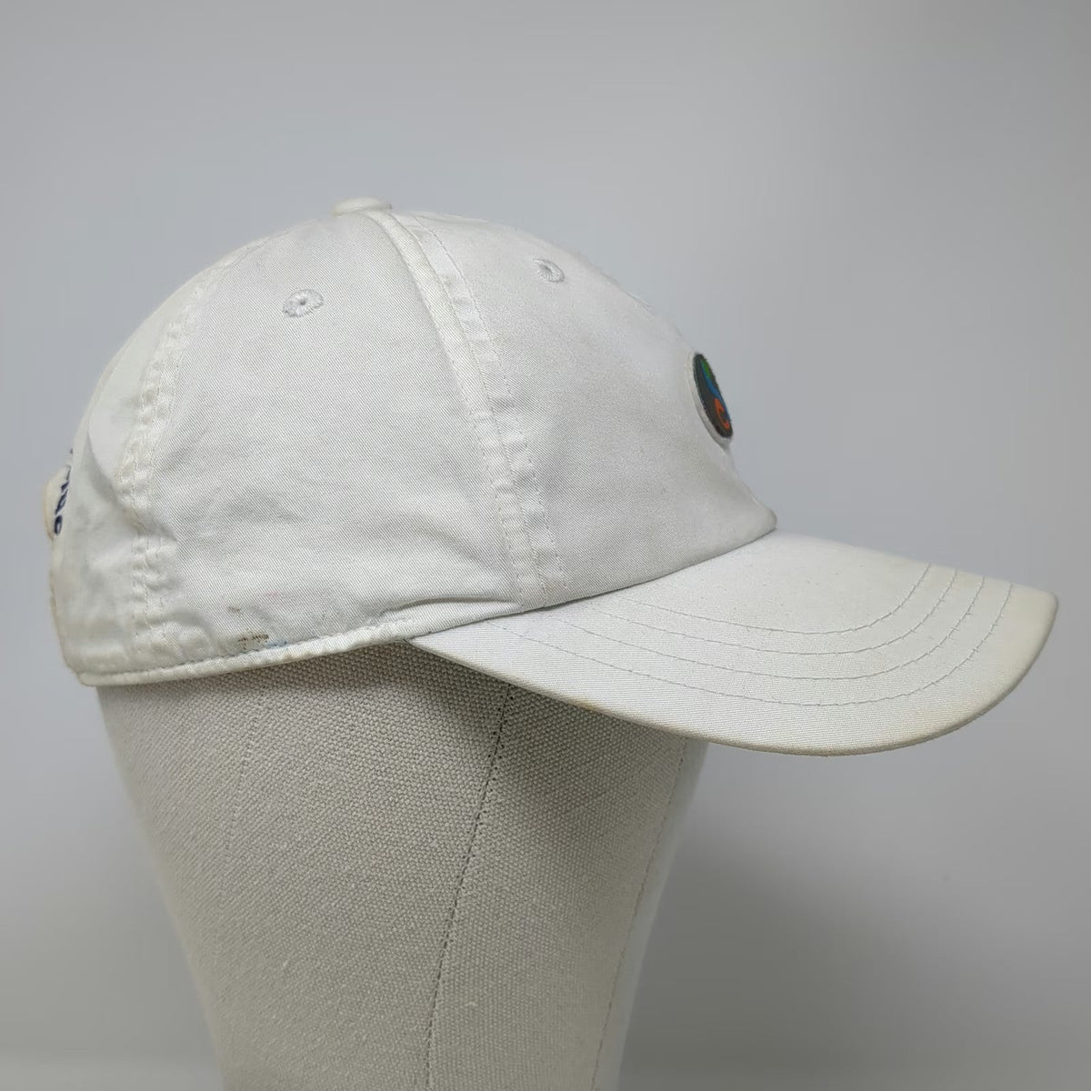 American Needle White Baseball Cap One Size Streamsong Green Underbrim Hat