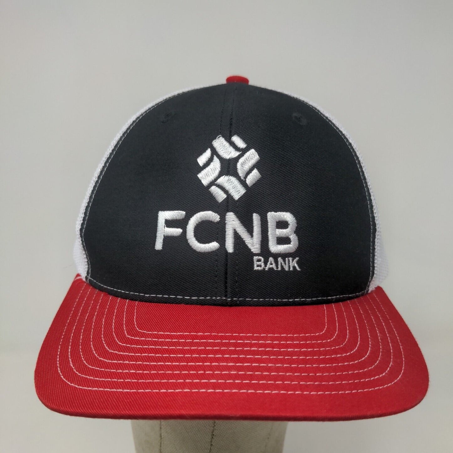 Richardson Men's Snapback Mesh Back Hat Multicolor Style 112 FCNB Bank Logo