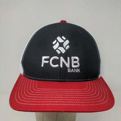 Richardson Men's Snapback Mesh Back Hat Multicolor Style 112 FCNB Bank Logo