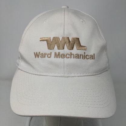 Ward Mechanical Strapback Hat Tan One Size Embroidered Adjustable
