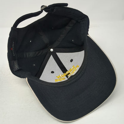 Sportsman Baseball Cap Black OSFM Slideback Cotton Legion Post 255 Ridge MD hat