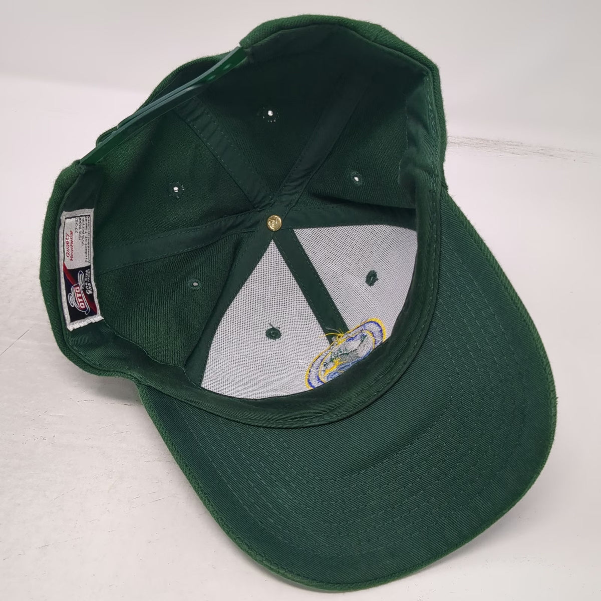 Otto Green Snapback Hat One Size Washington Fish and Wildlife Department Patch