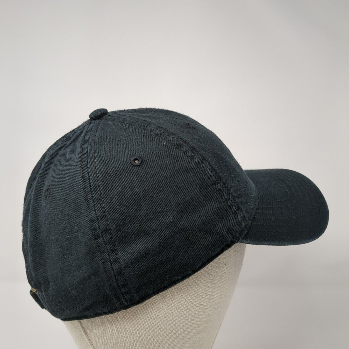 Fire Slideback Hat Black One Size Adjustable Embroidered Otto 6 Panel