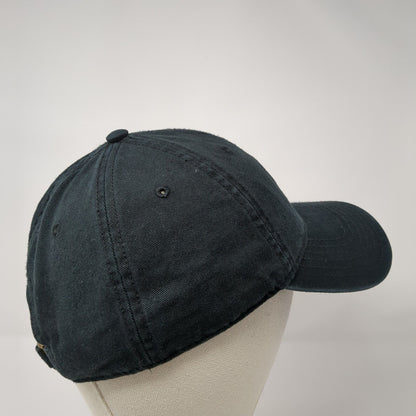 Fire Slideback Hat Black One Size Adjustable Embroidered Otto 6 Panel