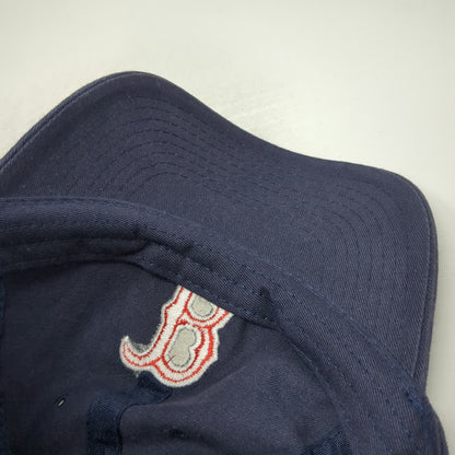 Boston Red Sox MLB Blue Baseball Cap OS Embroidered Logo Slideback Autograph