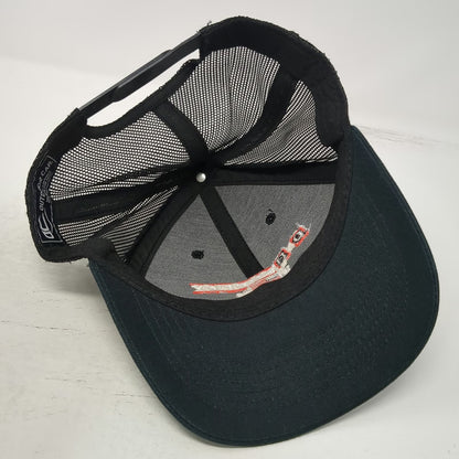 Outdoor Cap Trucker Hat Black One Size D&B Supply 1959 Logo Mesh Snapback