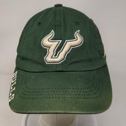 USF Florida Bulls Slideback Hat Green OSFA Russell Athletic Embroidered Logo