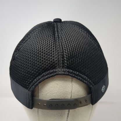 Lululemon Trucker Hat Black OSFM Snapback Mesh Back Running Athletic Training