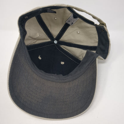 Nike Tiger Woods Baseball Cap Beige One Size Adjustable Embroidered 6 Panel