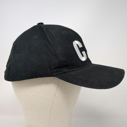 Rothco CSI Black White Baseball Cap One Size Adjustable Cotton Hat Embroidered