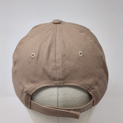 BFGS Boise Flower & Garden Show Strapback Hat Brown One Size 6 Panel