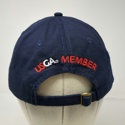 USGA Baseball Cap Blue One Size 2020 U.S. Open Winged Foot Member Strapback Hat