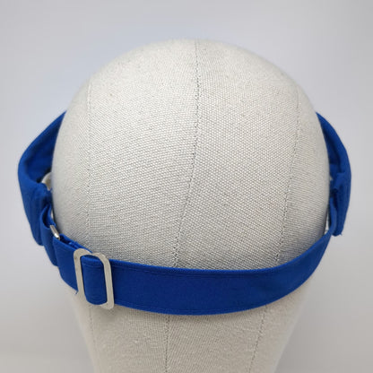 Sportcap Supreme Visor Blue One Size Community Home Health Hat Green Underbrim