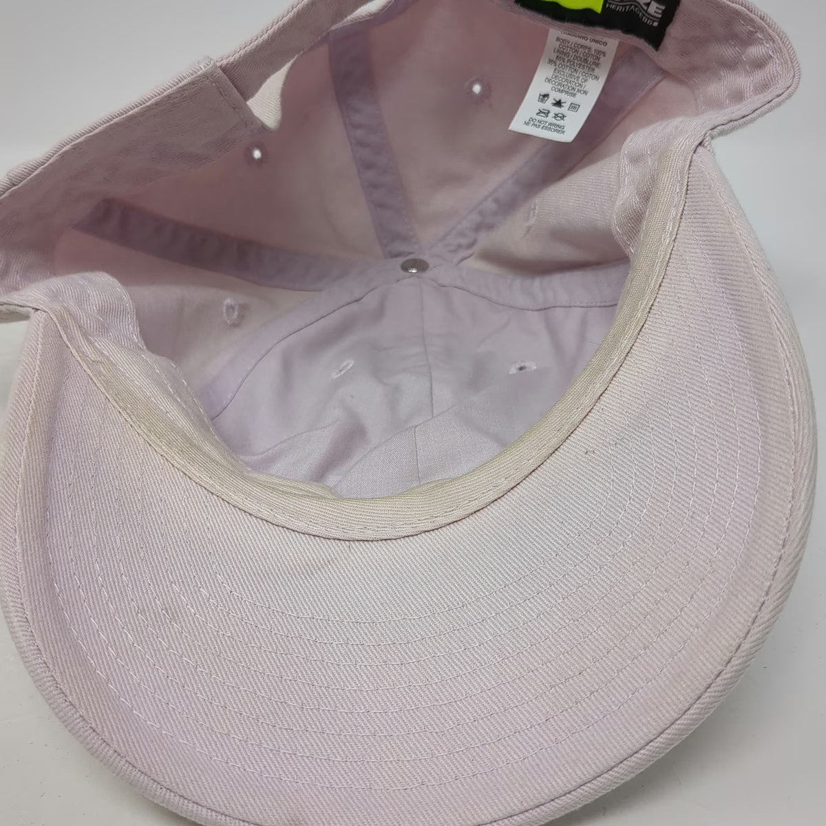 Nike Baseball Cap Pink One Size Heritage86 Slideback Swoosh Adjustable Logo Hat
