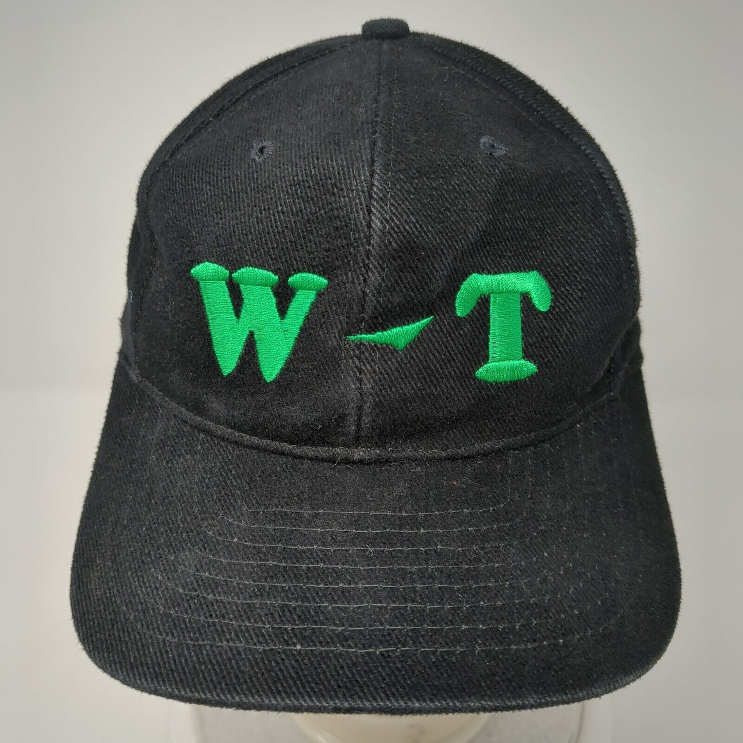W-T Wrag-Time Transportation Snapback Hat Black One Size Embroidered