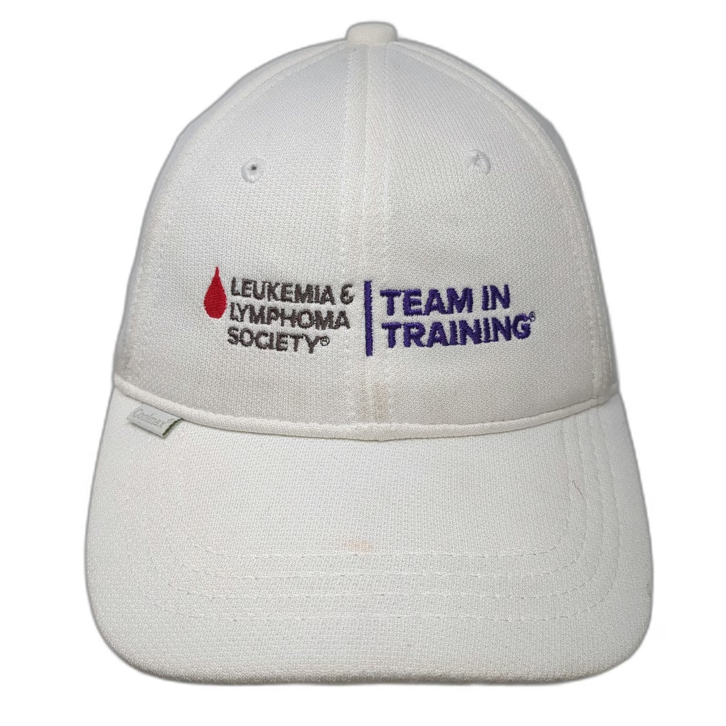 Lupo Baseball Cap White One Size Team in Training Leukemia Lymphoma Society Hat