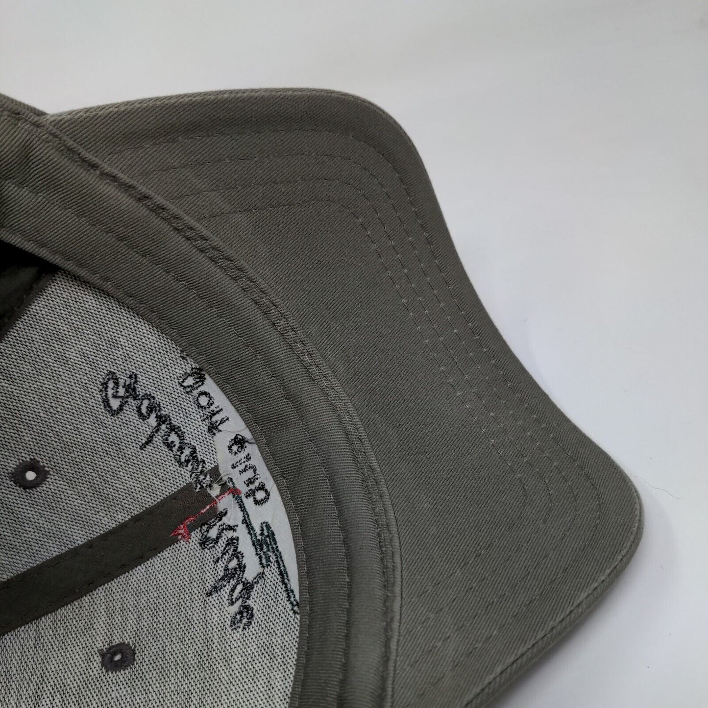 Falcon Ridge Golf Club Slideback Hat Brown OSFM Adjustable Embroidered