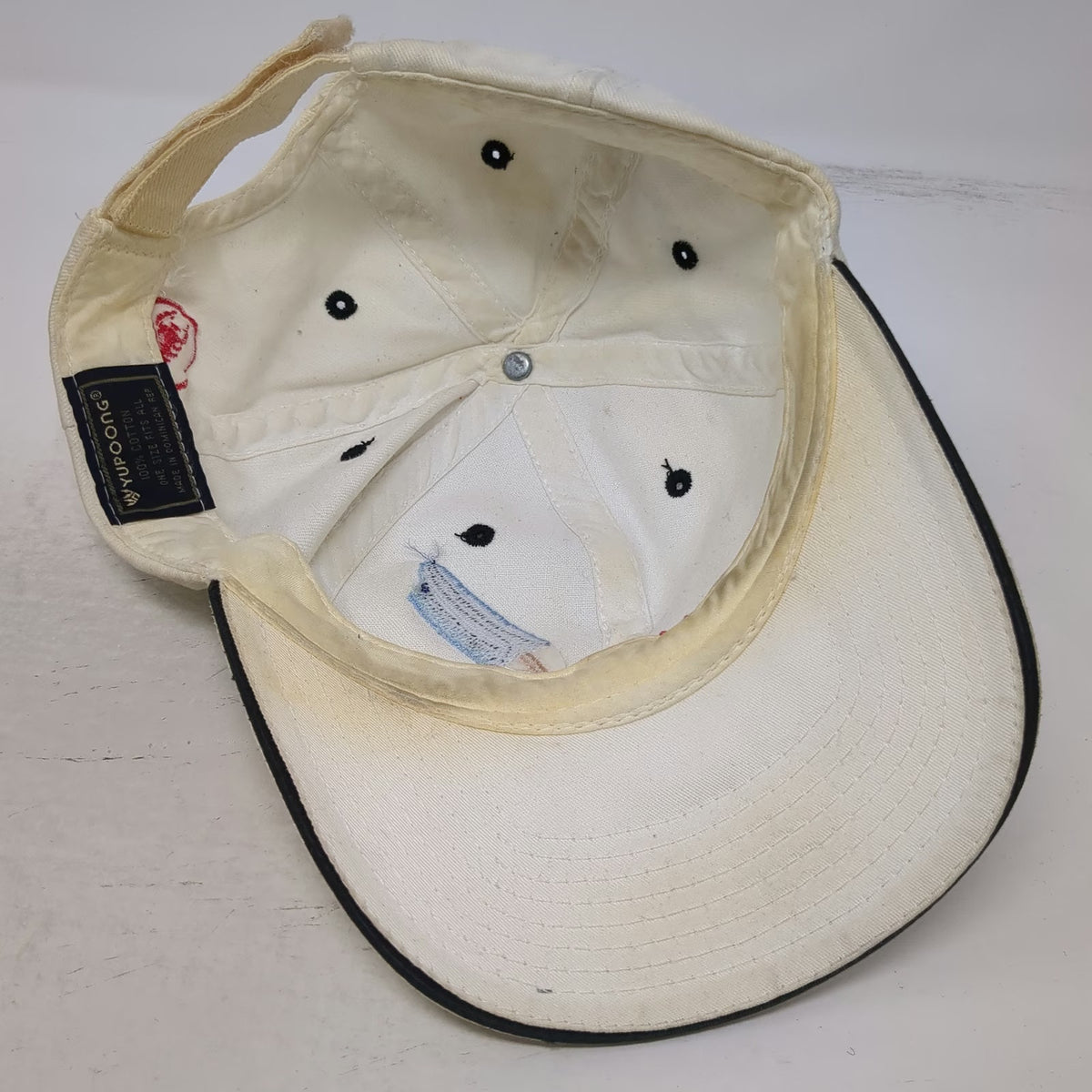 Yupoong Castelli Scorpion Popsicle White Baseball Cap Hat One Size Strapback