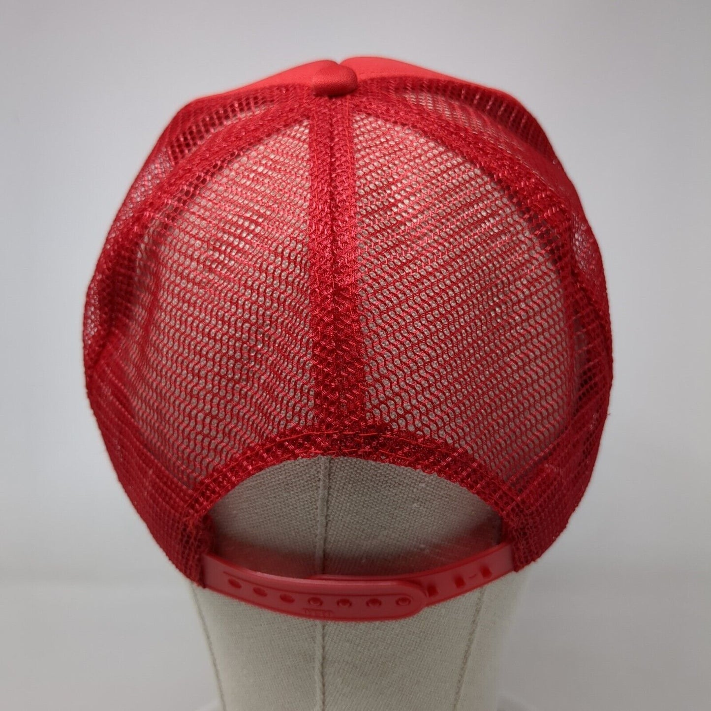 Ninkasi Brewing Snapback Trucker Hat Red OSFM Adjustable Mesh Back Rope Otto