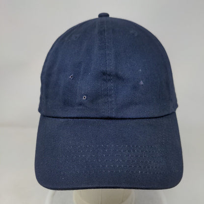 Falari Slideback Hat Blue OSFA Adjustable 6 Panel Vent Holes Blank