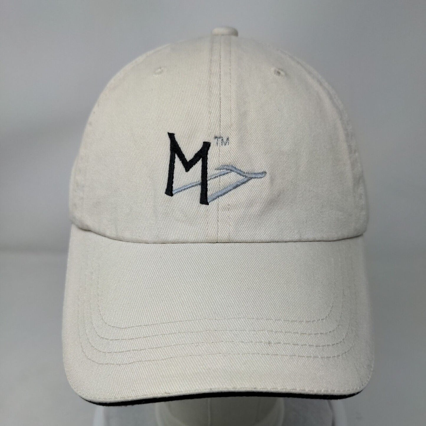 Mathpath Org MMXIV Strapback Hat Tan One Size Embroidered Port Authority