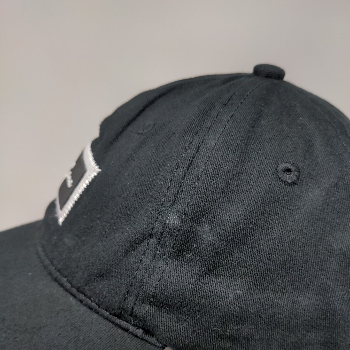 Punta Cana Patch Slideback Hat Black One Size Embroidered Robin Ruth