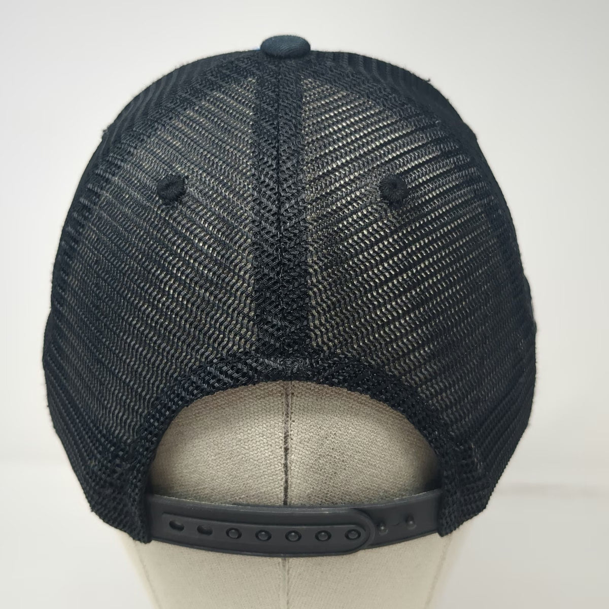 Yellowstone National Park Geyser Black Trucker Hat One Size Mesh Snapback Patch