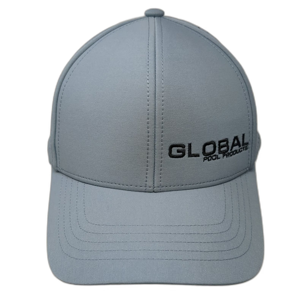 Global Pool Products Blue Trucker Hat One Size Perforated Performance Snapback