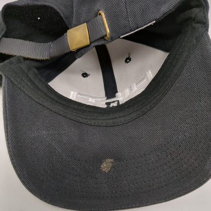 Hilti Expertise In Every Case Slideback Hat Black One Size Leather Strap