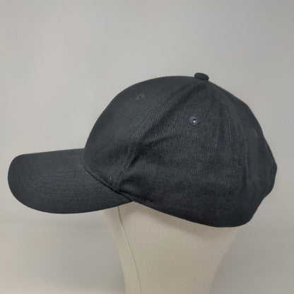 Accessories Men's Slideback Hat Black Size OSFM Blank 100% Cotton