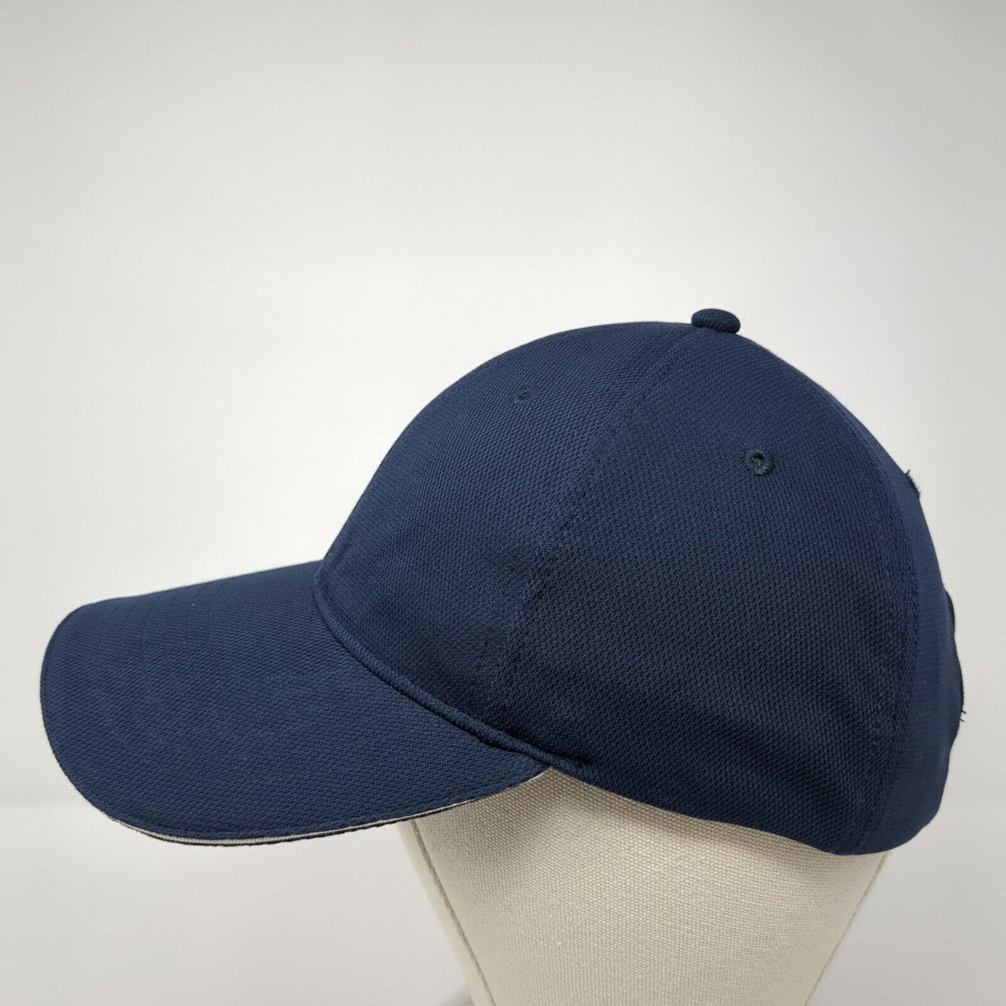 Norwood RCC Koozie Strapback Hat Blue OS Adjustable Vented Holes Blank Polyester