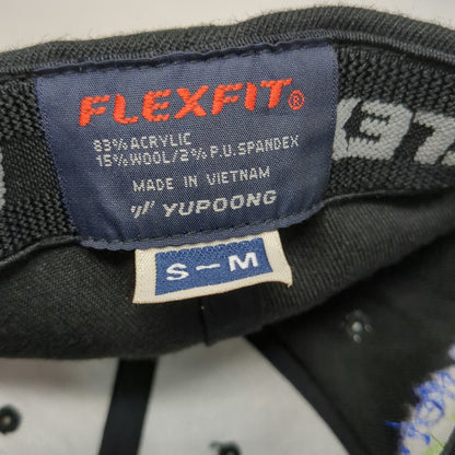 Flexfit Yupoong Baseball Cap Black M US Ecology Safety 360 Logo Embroidered hat