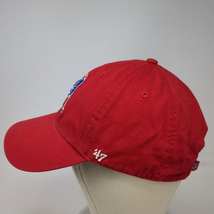 New England Patriots NFL '47 Red One Size Throwback Mascot Slideback Cap Hat