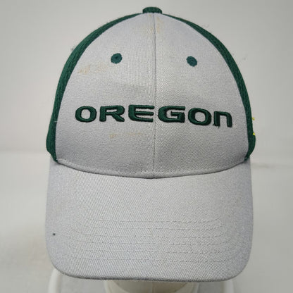 Top of the World Oregon Ducks NCAA Gray Green One Size Cap Mesh Strapback Hat