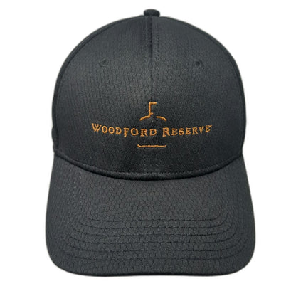 Callaway Baseball Cap Black One Size Woodford Reserve Strapback Golf Hat Mesh