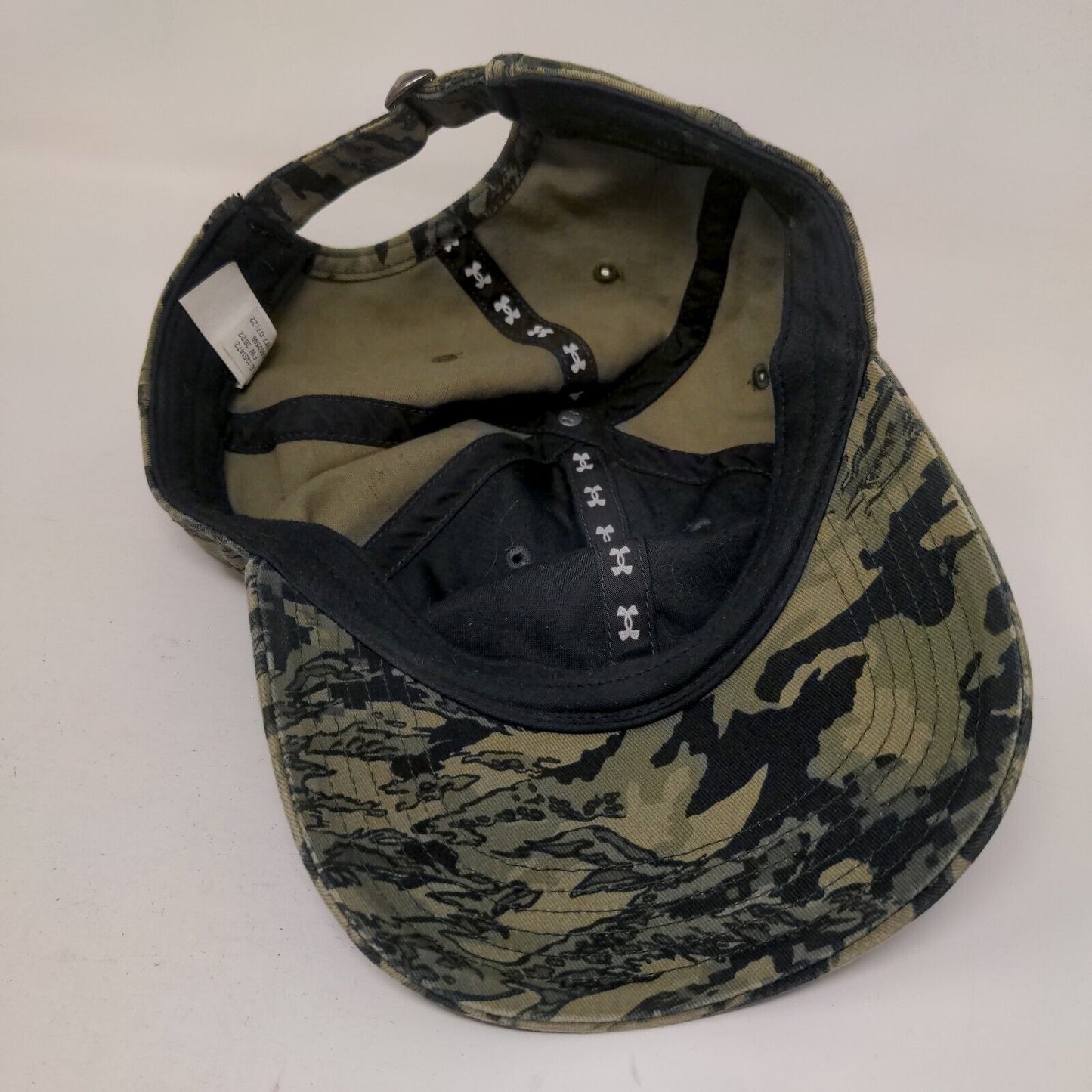 Under Armour Freedom Slideback Hat Camo OSFA Embroidered Adjustable