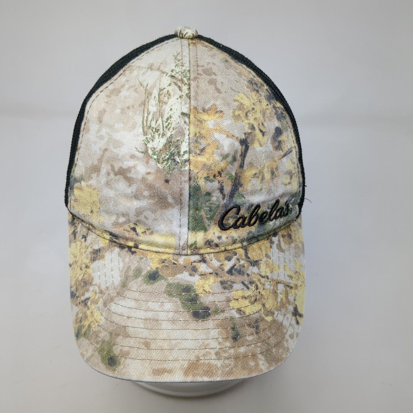 Cabela's Snapback Mesh Back Trucker Hat Camo One Size Hunting Outdoor